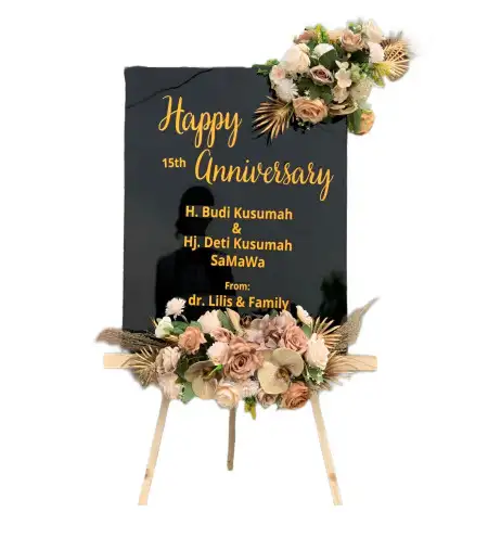 Papan Bunga Akrilik Tanjunganom